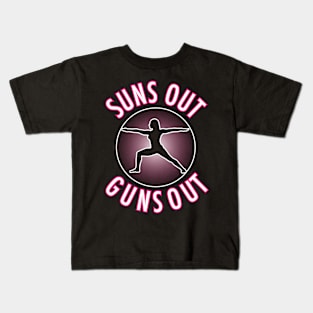 Suns Out Guns Out Kids T-Shirt